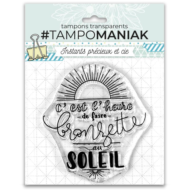 C'est l'heure de la bronzette - 10x15cm