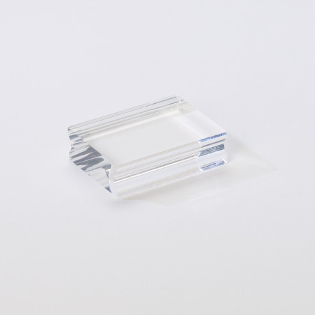 Bloc acrylique pour tampon clear - Petit 5x3.5cm - BAC-0003