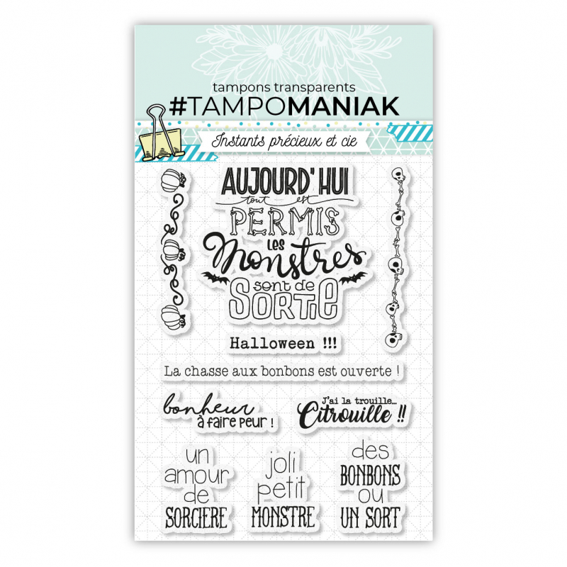 Tampon halloween - 10x15cm