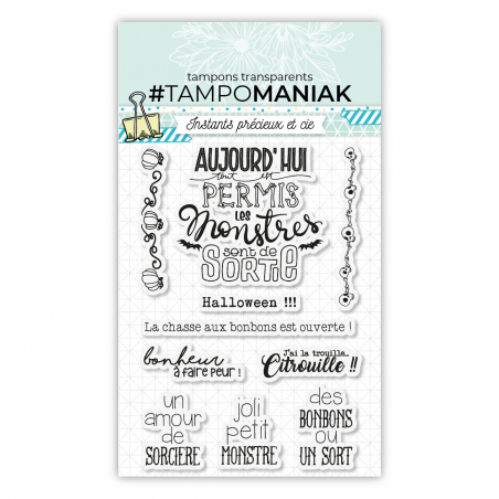 Tampon halloween - 10x15cm