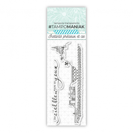 Tampon la Provence au fil de l’eau - 13x5,5cm