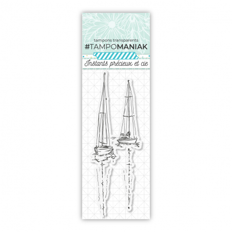 Tampon bateaux - 13x5,5cm