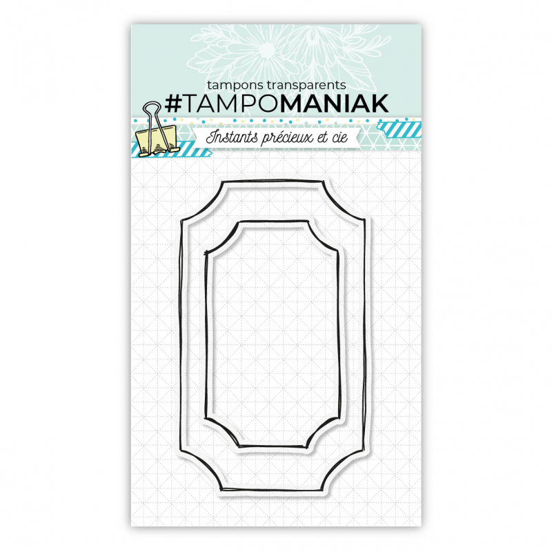 Tampon cadres etiquettes écoliers 1 - 10x15cm