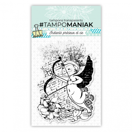 Tampon clear cupidon - 10x15cm