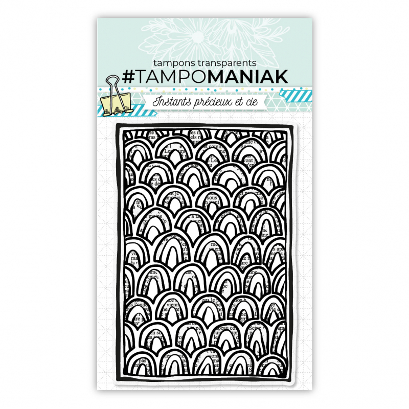 Tampon mm vagues - 10x15cm