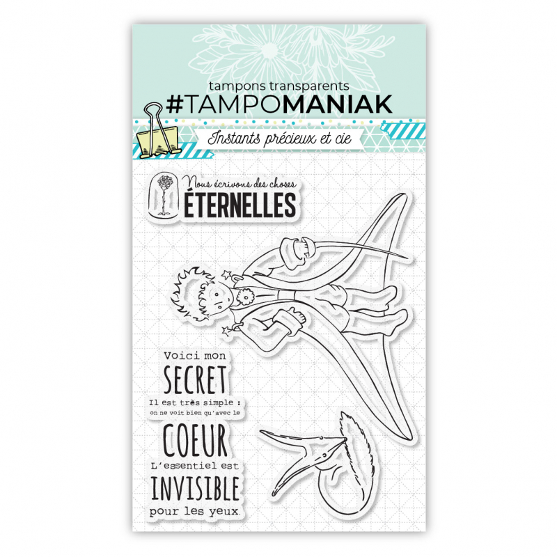 Sets de tampons clear Petit Prince - 10x15cm - CTM-0001