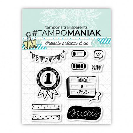 Planche de tampons - Succès - 10x10cm