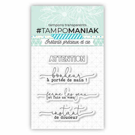 Sets de tampons clear 7,5x7cm - PTM-0002