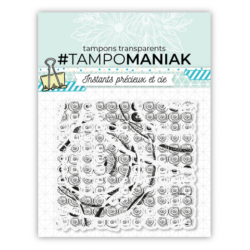 Tampon de fond wd-0038 - 10x10cm