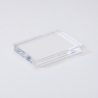 Bloc acrylique pour tampon clear - Moyen 7.5x10cm - BAC-0002