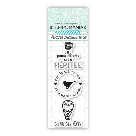 Tampon spécial Vacances au soleil - 10x15cm