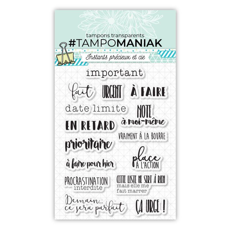 Tampon spécial Vacances au soleil - 10x15cm